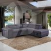 Picture of Positano RHF Sofabed Grey 