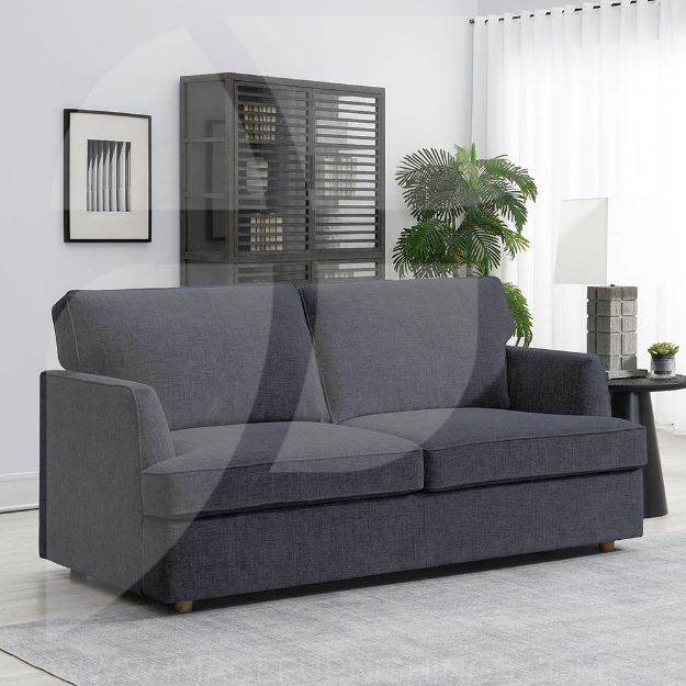 Picture of Felix Sofa Bed Dark Grey w/Hinged Drop Back 