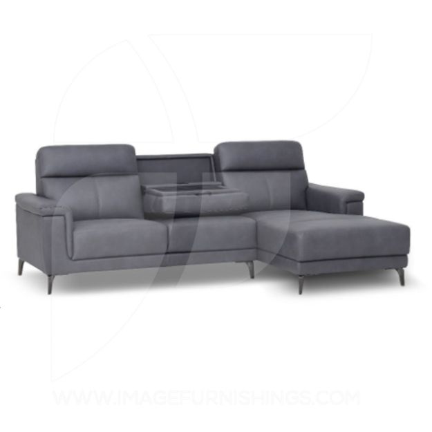 Picture of Anthony Sectional RHF Chaise w/DDT Graphite