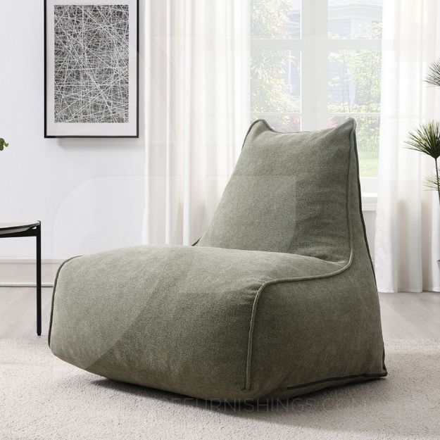 Picture of Pearl Lounger Bean Bag Moss