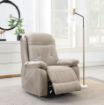 Picture of Linda Lift & Rise Massage Chair Light Tan 