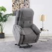 Picture of Linda Lift & Rise Massage Chair Light Grey 