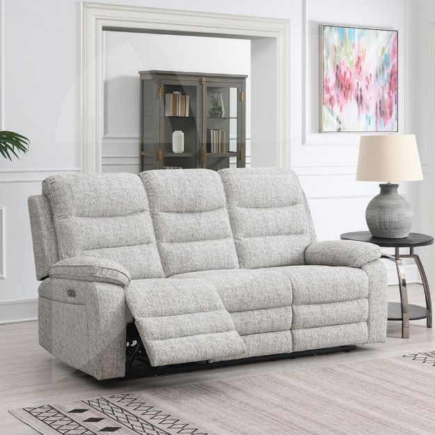 Picture of Bromley 3 Seater Sofa - Stone