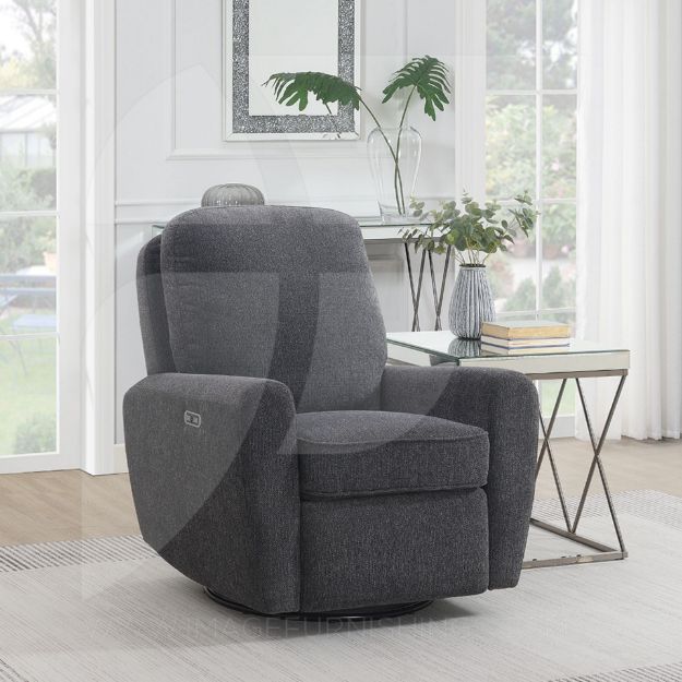 Picture of Hanover Swivel Chair - Herbert Dark Grey