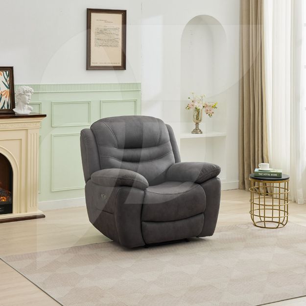 Picture of Bremen 1 Seater Chair Grey