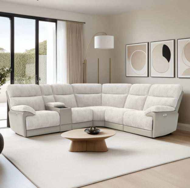 Picture of Arlington Sectional - 2-C-2&Console & Hidden Wireless Charger