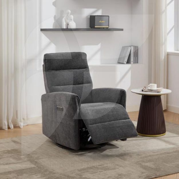 Picture of Waterville Swivel & Glide Chair Dark Grey